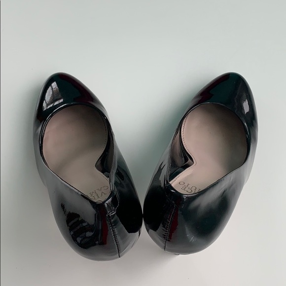 Vince Camuto Black Patent High Heels - Picture 6 of 7